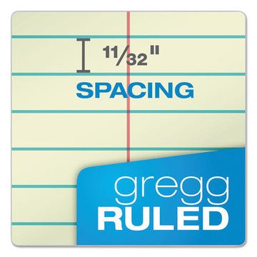TOPS™ Gregg Steno Pads, Gregg Rule, 80 Green-tint 6 X 9 Sheets freeshipping - TVN Wholesale